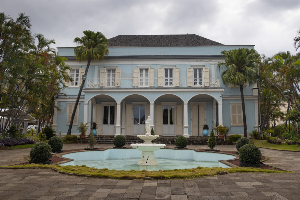 Maison d'architecture créole à Saint-Denis