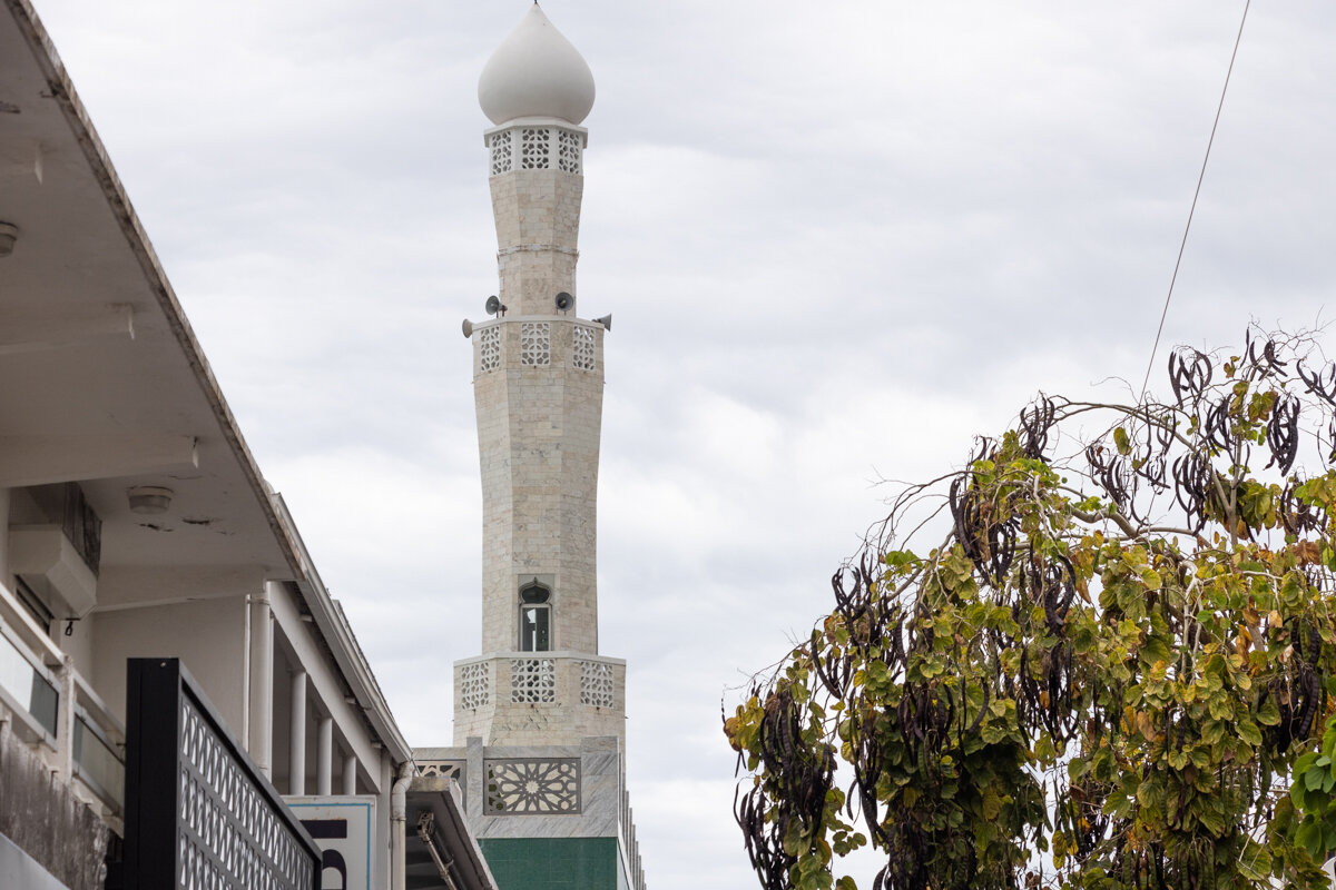 Minaret de la grande mosquée de Saint-Denis de La Réunion