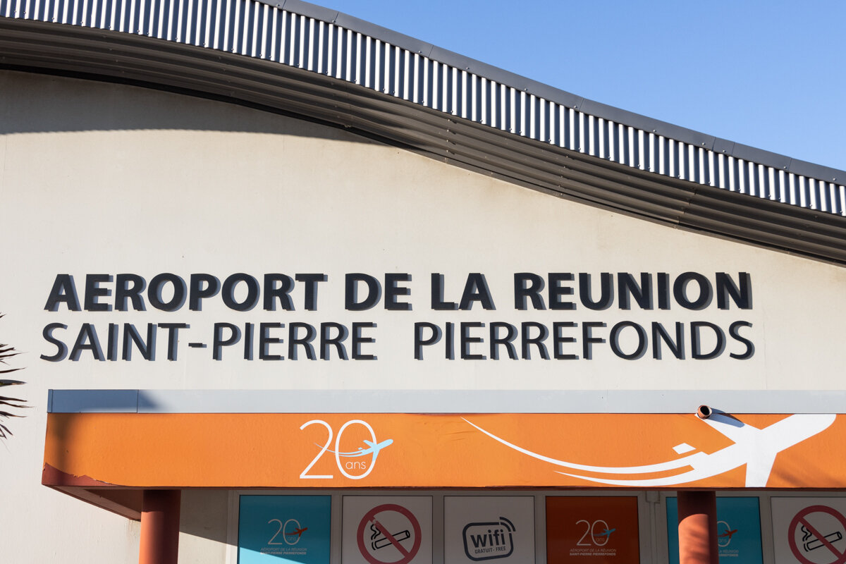 Aéroport et héliport de Saint Pierre à La Réunion